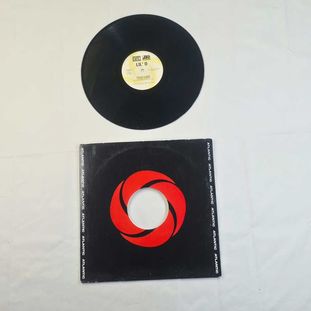 Lil' O Choo Choo Vinyl Record Single 12" Black Hip Hop PR Atlantic
